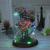Dazzle color seven color rose lamp bedside decoration manufacturers direct customized green flocking micro landscape