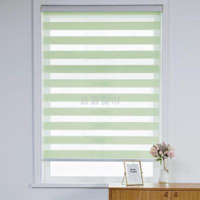 Customized Roller Shutter Curtain Shading Soft Yarn Curtain Bedroom Bathroom Kitchen Louver Curtain Non-Perforated Accessories Purchased Separately