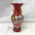 8-inch buddhist sacrificial vase red ceramic vase wedding decoration vase guanyin vase temple offering Buddha vase