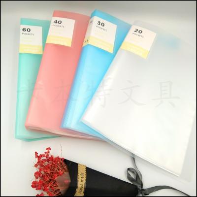 A4 material booklet produced and sold by themselves office stationery folder students test book manufacturers direct sales catalogue