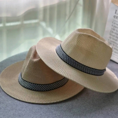 Sun Hat for man hat for summer outdoor Beach fisherman Hat for Straw hat for fishing man Sun hat for summer