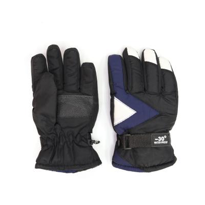 Cotton gloves men's fashion warm ski gloves are opened to windproof electric car gloves