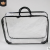 Direct sales of customized PVC multi-purpose transparent zipper bag custom clothing packaging bag spot