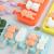 Silicone ice cream mold 4 with cartoon ice cream Popsicle mold DIY homemade food grade with cover and 50 sticks