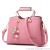 handbag tote bag Classic Flower pendant fashion bag trendy Korean wild large capcaity  7791