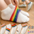 Children's socks new socks ship socks invisible socks wholesale cotton socks breathable pure colored mesh socks