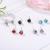  Korea style new style simple wind earrings acrylic set of earrings color diamond earrings a hair replacement