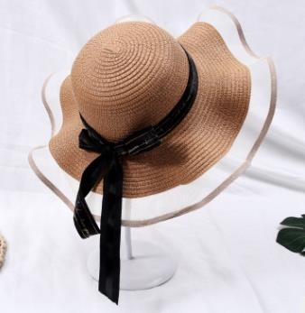 New Raffia Sun-Proof Straw Hat Sun-Proof Straw Hat Fashion Sun Hat Ladies Beach Hat Factory Wholesale