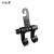 Factory Direct Car Seat Back Hook Car Creative Hook Plastic Double Hook La-8876