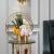 Simple modern living room light luxury soft decoration Bonsai Wrought iron flower creative decoration pieces
