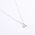 925 Silver Wishing Bone Necklace Wish Pendant Silver Niche Clavicle Chain Female Artistic Girls Fashion Jewelry