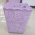 Factory Direct Lace Hollow Wastebasket Plastic Trash Can New Brand New Material Multifunctional Cleaning Bucket Storage Sorting