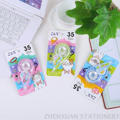 Cute cartoon modification belt environmental protection office and school supplies correction tape can be customized