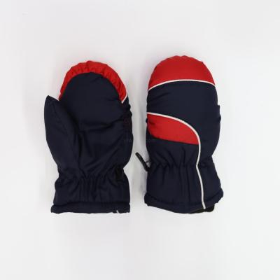 Ski gloves boys and girls baby winter cold, windproof, waterproof, skidproof warm is suing