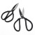 F1731 1# Large Large Head Scissors Household Fish Head Scissors Yiwu Second Yuan Store Department Store Stall