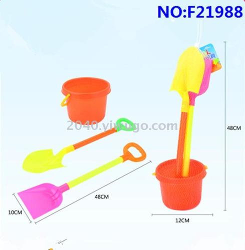 cross-border small commodities children‘s beach toys baby playing water playing beach shovel small toys f21988