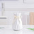 Simple Modern White Gray Pink Origami Ceramic Vase Flower Home Soft Outfit Decoration Three-Piece Set Folding Bottle