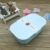 G1611 2180# Large Flip Soap Box Draining Soap Soap Dish Soap Box with Lid Bathroom Plastic