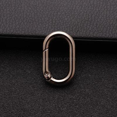 The Quick hanging spring buckle, o -type any zinc alloy opening ring plush clothing cases and bags hanging buckle, the connection of DIY accessories wholesale