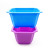 I1844 Rectangular Flower Pot Vase Gardening Planting Basin Plastic Products Yiwu 2 Yuan Two Yuan Shop