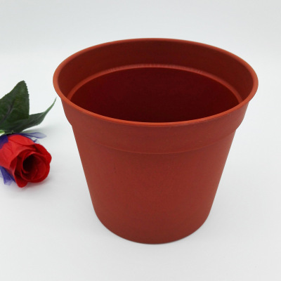 I1243 Little Red Frosted Flower Pot Vase Gardening Yiwu Binary Wholesale Home Two Yuan Shop