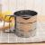 Stainless steel large size flour sifter hand flour sifter cup household flour sifter kitchen tool for baking
