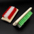 Q1247 Color Stripes Bamboo Clothes Brush Natural Bamboo Clothes Cleaning Brush Clothes Brush Scrubbing Brush Bristle Shoe Brush Second Yuan Store Daily Necessities