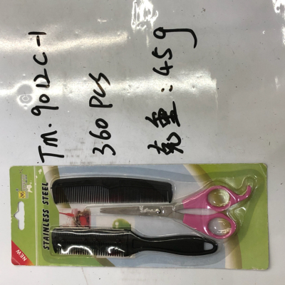 TM. 9012 hairdressing set scissors