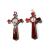 Religious Christian Jesus Small Cross DIY Accessories