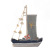 Special sale on wooden fishing boat decoration fashion Creative shell Ship Model Home decoration Sailboat MA09005