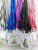 A1211 Plain color fashion card hanging rope Hanging neck binary store 2 yuan store night market selling goods