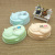 G1612 2212 Kitten Soap Box Creative Travel Transparent Simple Large Draining Soap Soap Dish Soap Box 2 Yuan