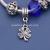Retro Night Sky Women's Simple Bracelet String Decoration 925 Silver Blue Artificial Gem Decoration Fashion Design Simple