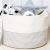 Factory Direct Supply Customizable Cotton Thread Knitted Basket Clothes Sundries Storage Basket Folding Cross-Border Hot Selling Cotton String Basket
