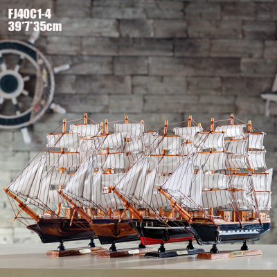 Special price 40cm boat Model hand-built gifts home accessories wholesale creative gifts