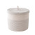 Cotton rope basket with cover clothes toy basket woven Cotton rope dirty clothes basket can be woven for manufacturers