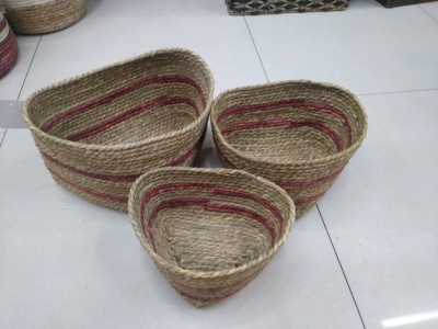 Hand-Woven Pu Native Chicken Core Storage Basket