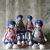 Sell like hot Mediterranean Clapboard Cloth art Stilt doll Furnishing a piece of Household Ornaments Wedding Festival MA2781/82