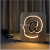 Cross border footprints creative LED wood lamp office home lamp night lamp