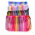 B12 42 Candy Color Striped Make-up Bag Cosmetic Bag Travel Bag 2 Yuan Wholesale Yiwu 2 Yuan