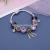 Silver Fashion Bracelet DIY Gem Collar Pendant String Ornaments Ladies New Jewelry Factory Direct Sales