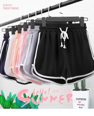 Sports shorts women summer wear cotton running home travel fitness yoga loose comfortable high waist leisure pajama pants