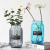 New Colorful Glass Vase New Chinese Creative Home Hydroponic Transparent Decorative Decoration Labeling Vertical Bar Vase