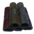 Non - slip black bottom thickening wear - resisting dust duster mat mat mat feel - to - mat feel double - striped floor mat porch mat