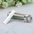 10 PCs Eyebrow Razor Corrugated Blades Stainless Steel Eyebrow Scraper PCs Feather Blades Eye-Brow Knife Beauty Tools