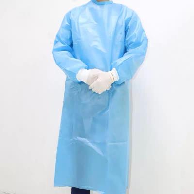 Dustproof Clothes Disposable Non-Woven Dust-Proof Clothing Dustproof Clothes Disposable Protective Coveralls Ordinary Pp Dustproof Protective Clothing SMS ESD Coat