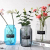 New Colorful Glass Vase New Chinese Creative Home Hydroponic Transparent Decorative Decoration Labeling Vertical Bar Vase