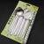 M7441 Card Four Spoons and One Fork Set Tableware Set Student Household Yiwu 2 Yuan Two Yuan Shop