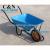 Popular Glavanized Wheelbarrow Heavy Duty Construction Wheel Barrow for South America Market