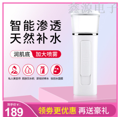 Beauty Atomizer USB Portable Facial Interrupt Fier Handheld Large Spray Hydrator